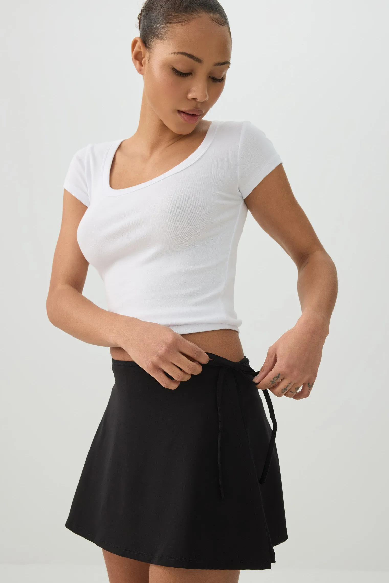 Soft Wrap Skort