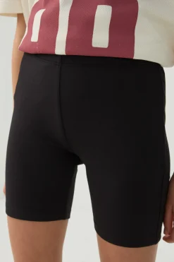 Solid Biker Shorts