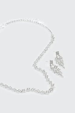 Sparkle Tennis Jewelry Set