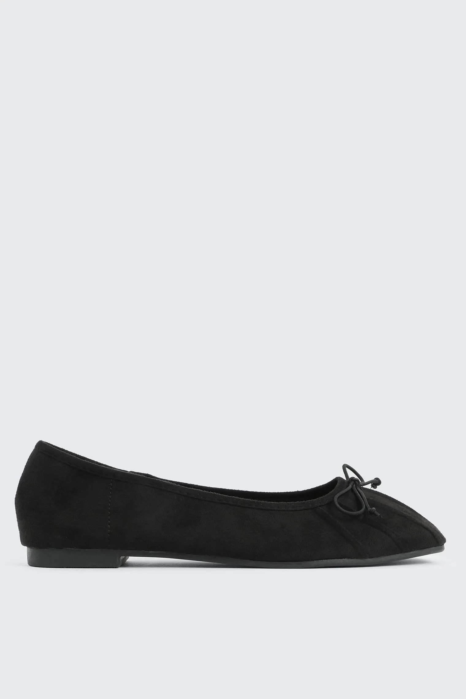 Square Toe Ballet Flats