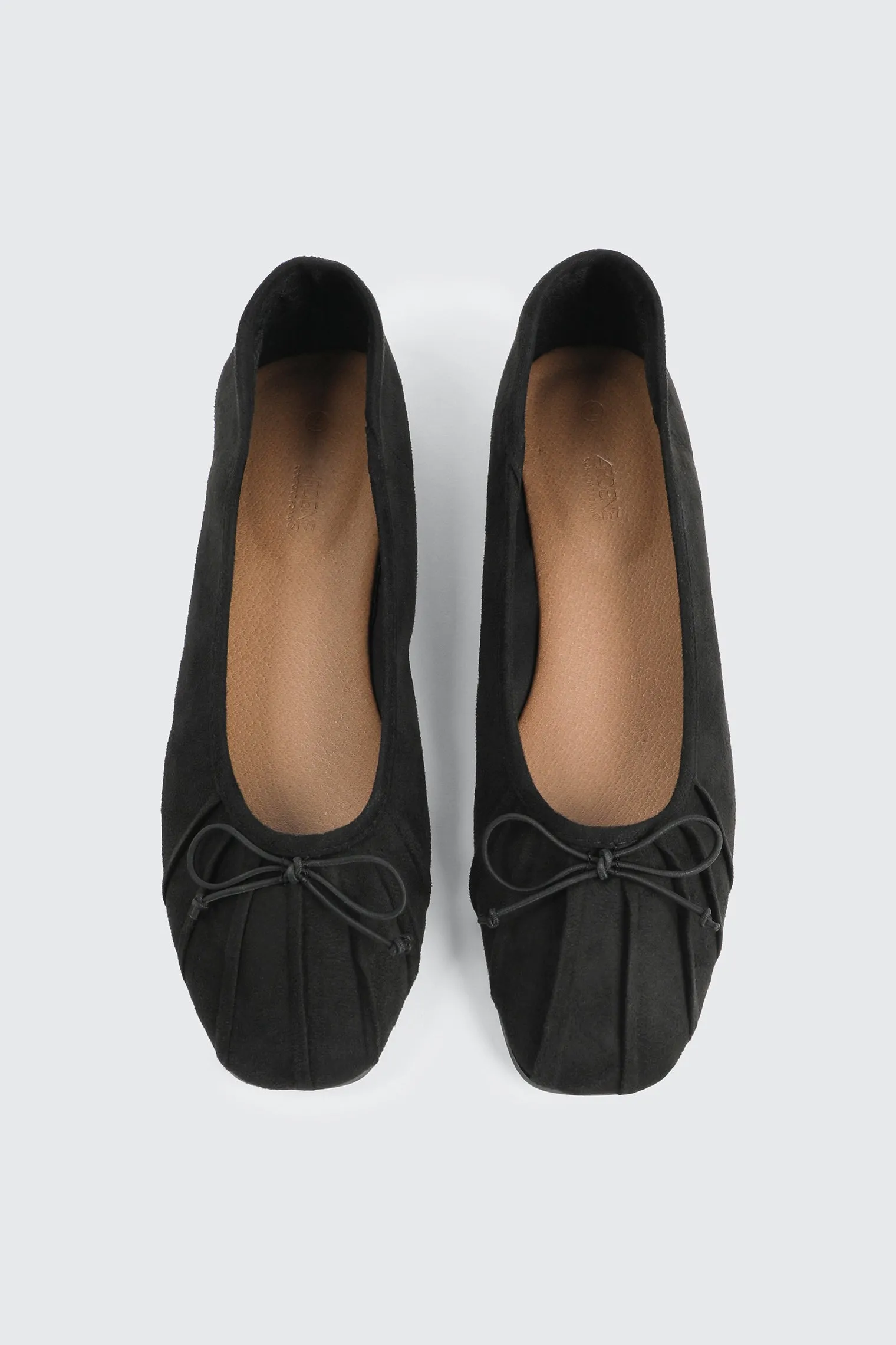 Square Toe Ballet Flats