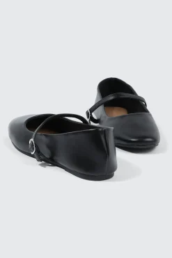 Square Toe Mary Jane Flats