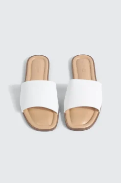 Square Toe Slide Sandals