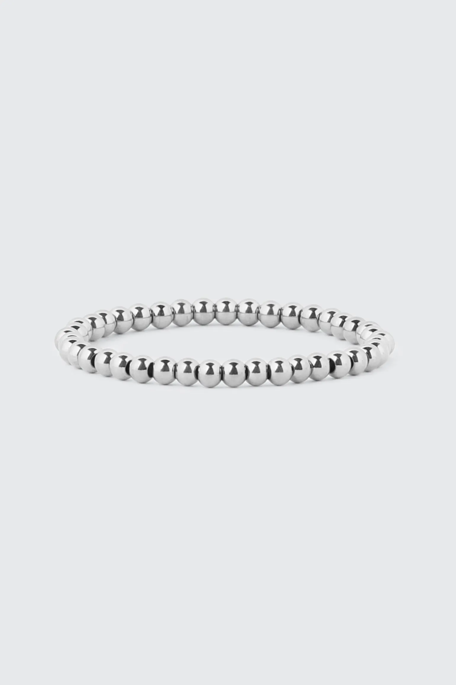 Stainless Steel Beaded Bracelet
