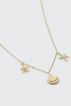 Stainless Steel Charm Necklace