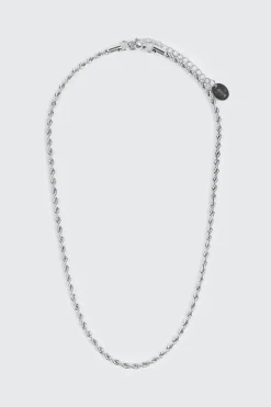 Stainless Steel Twist Chain Necklace