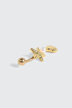Star Fish Navel Piercing