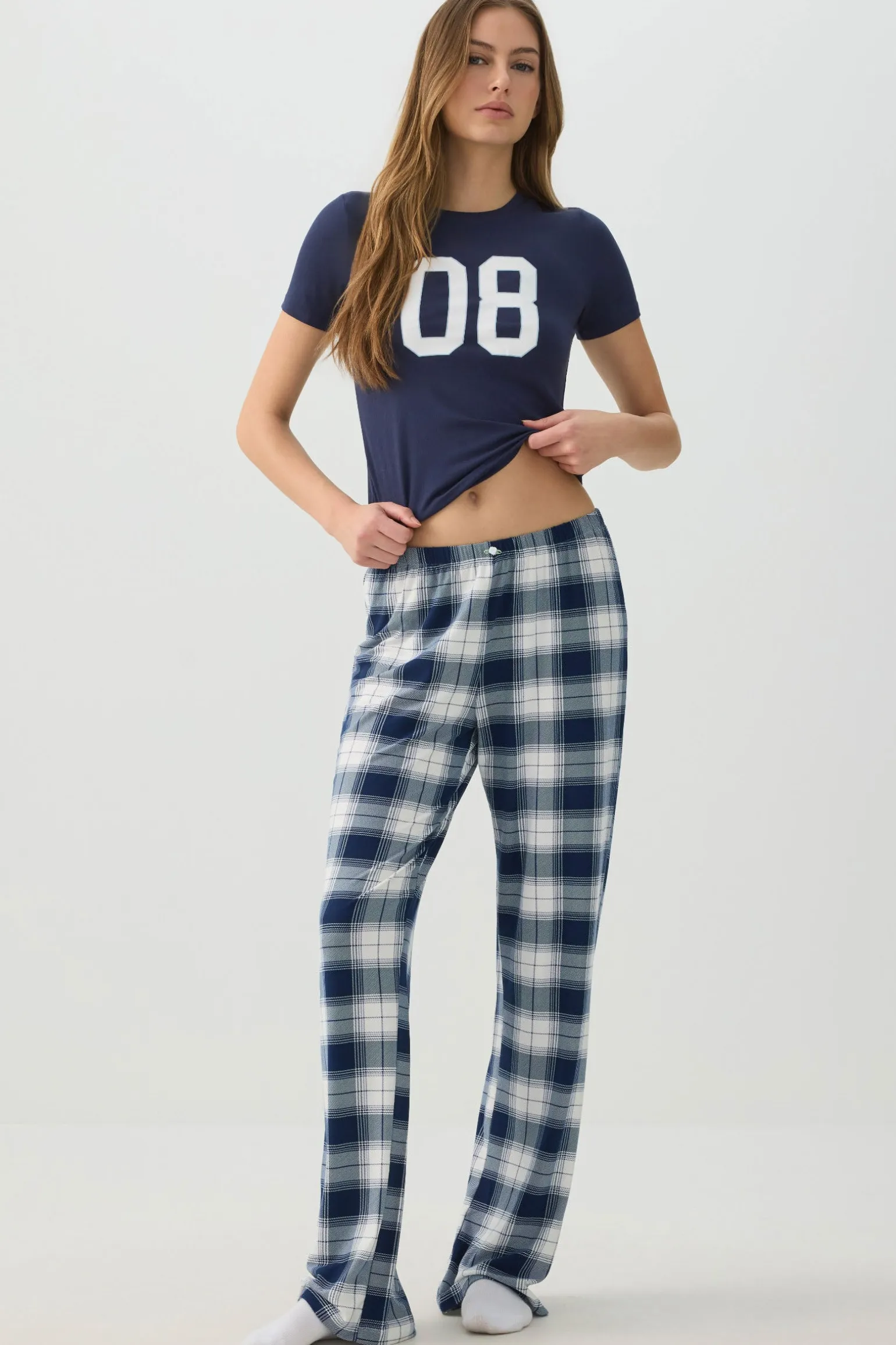 Straight Leg PJ Pants