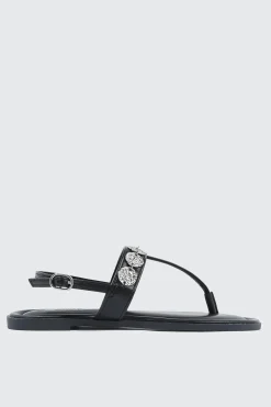Strappy Sandals with Coin Charms