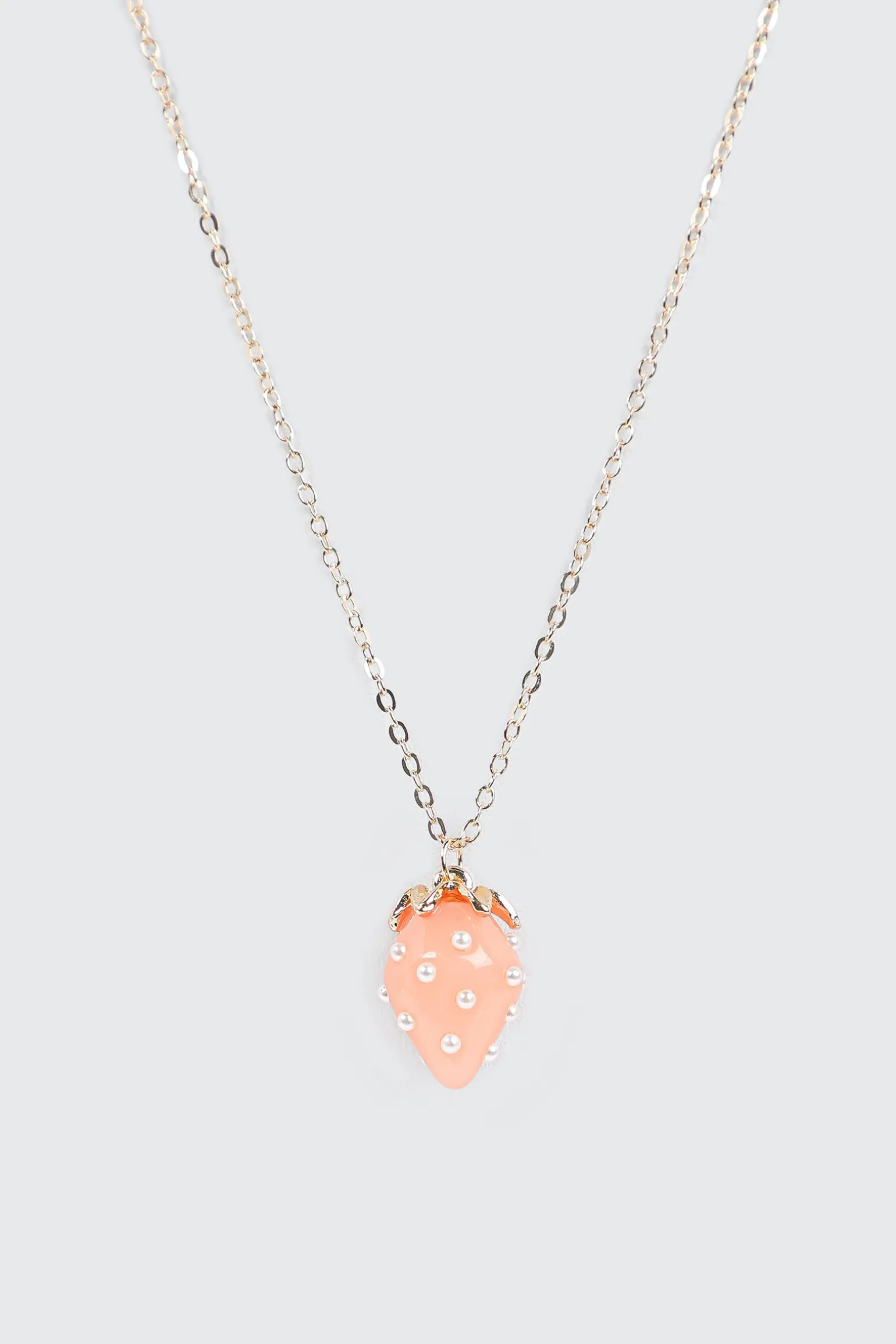 Strawberry Pendant Necklace