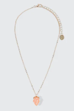 Strawberry Pendant Necklace