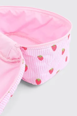 Strawberry Printed Cosmetic Bag