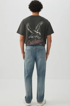Stretch Straight Leg Jeans