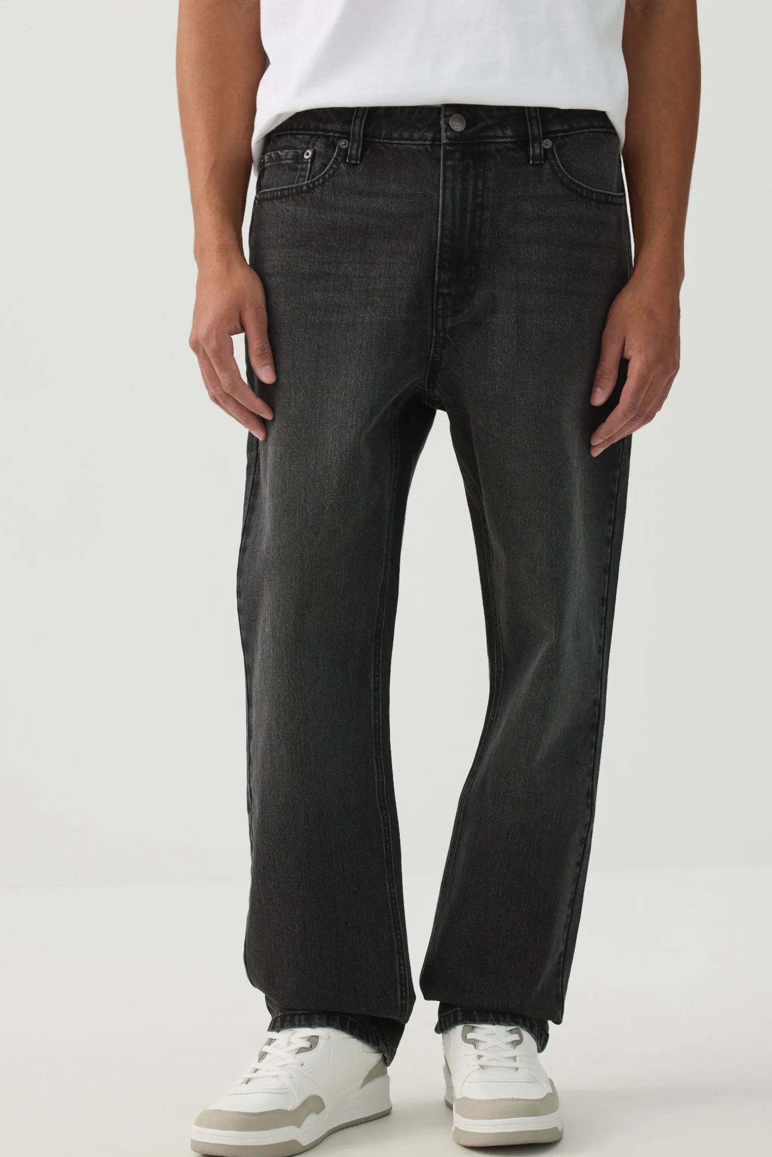 Stretch Straight Leg Jeans