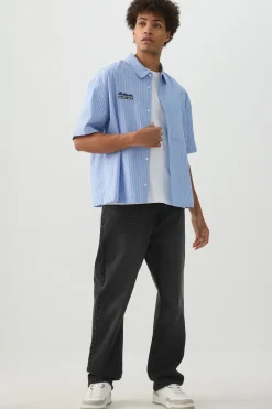 Stretch Straight Leg Jeans
