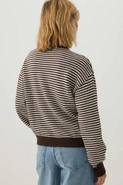 Striped Crew Neck Sweater