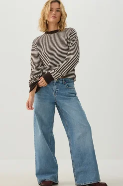 Striped Crew Neck Sweater