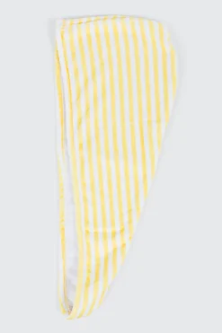 Striped Hair Towel