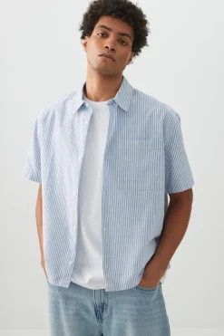 Striped Short Sleeve Shirt
