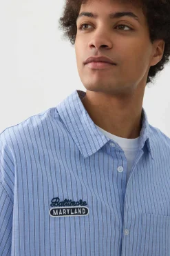 Striped Short Sleeve Shirt