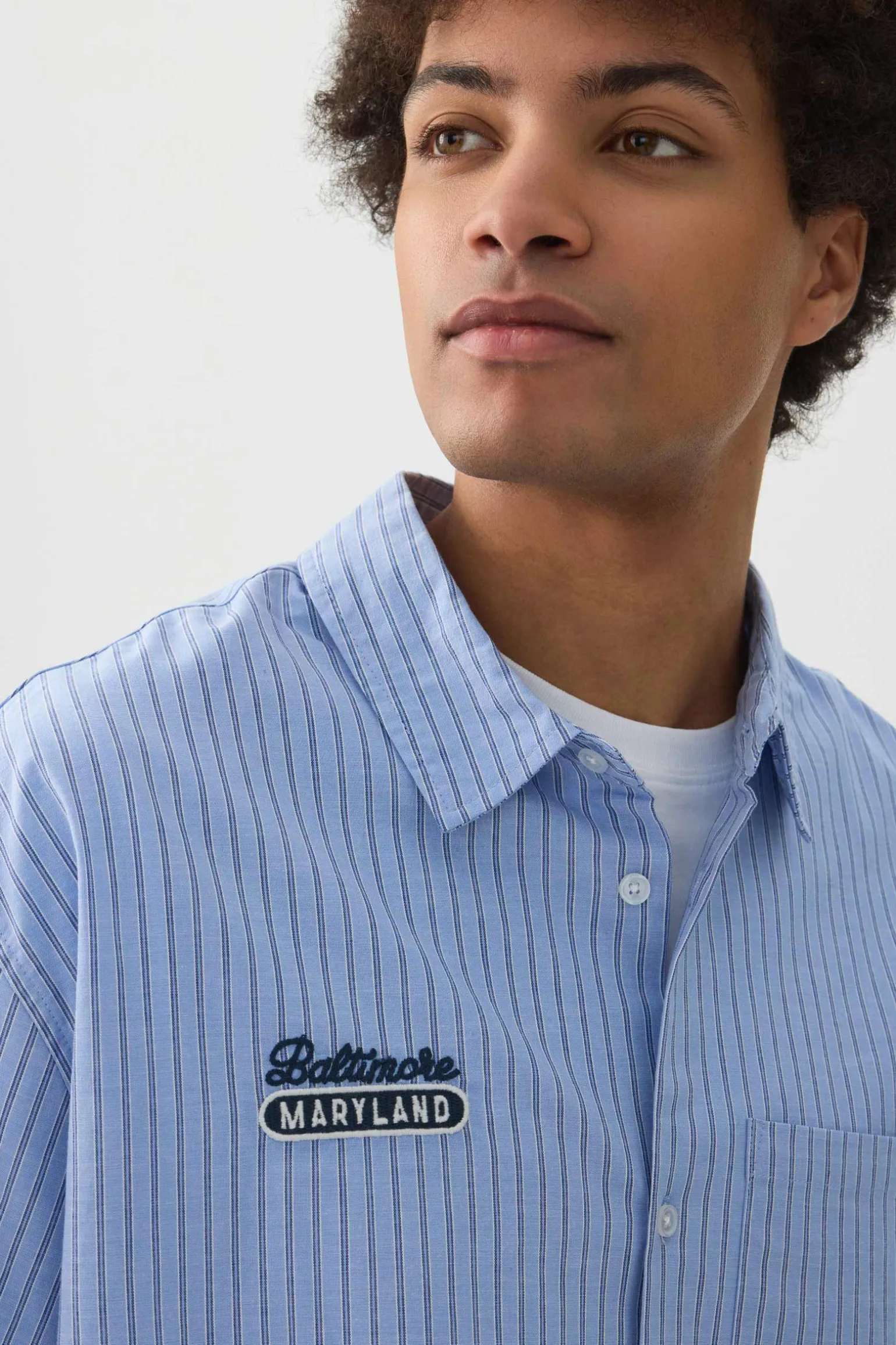 Striped Short Sleeve Shirt
