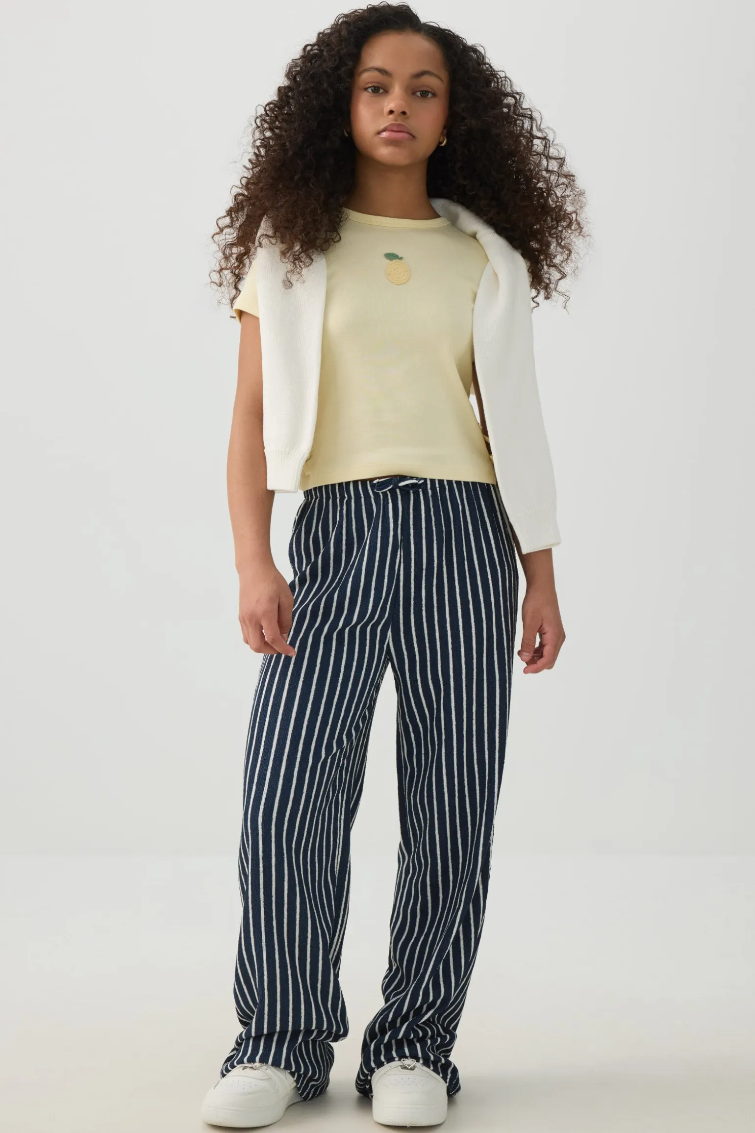 Striped Wide Leg Pants