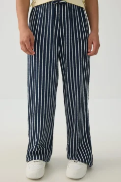 Striped Wide Leg Pants