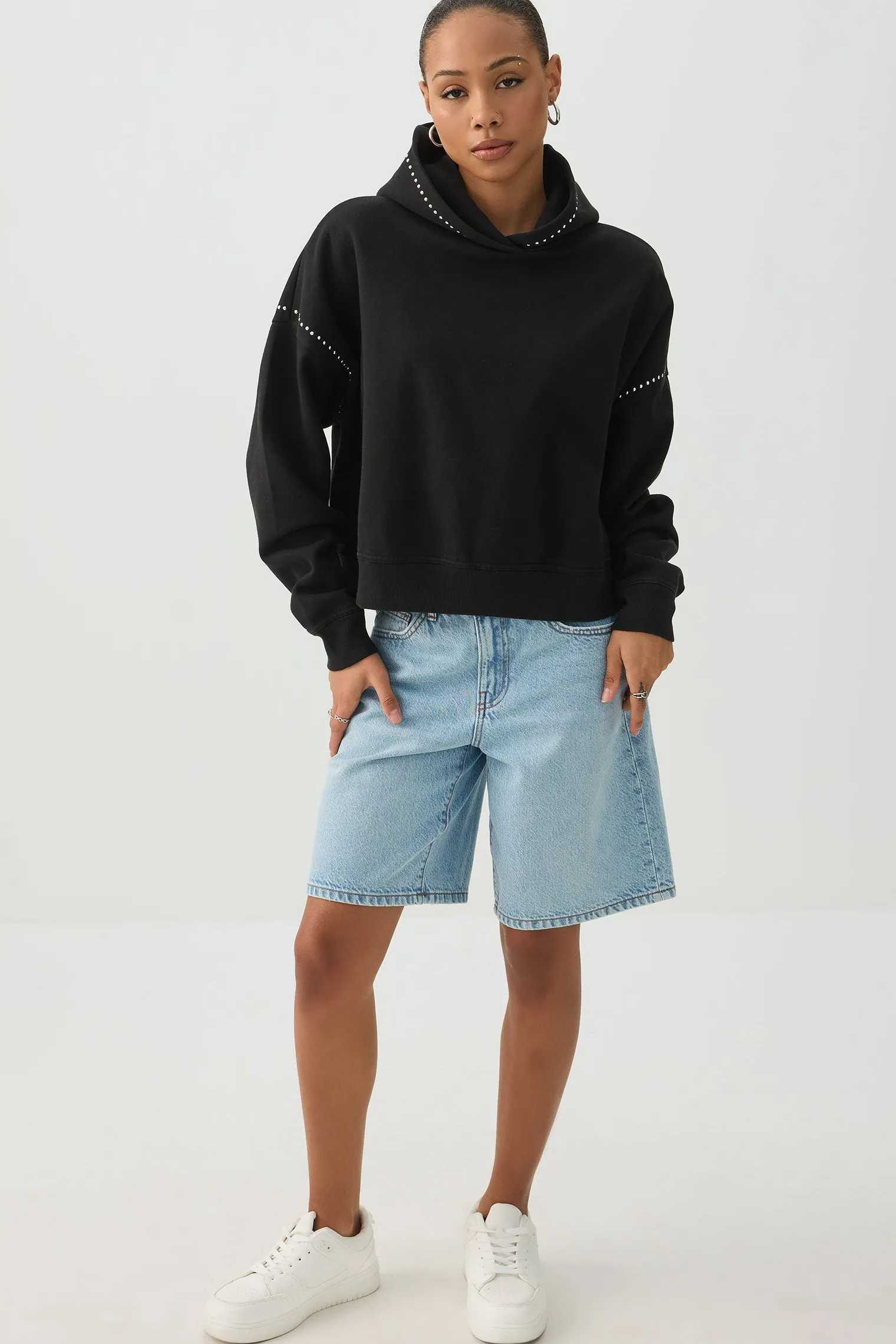Studded Hoodie
