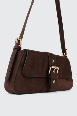 Suede Shoulder Bag
