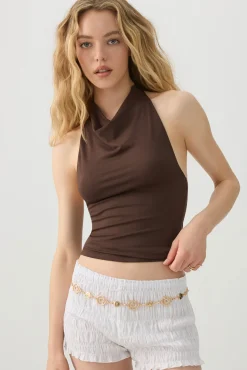 Super Soft Cowl Neck Tank Top
