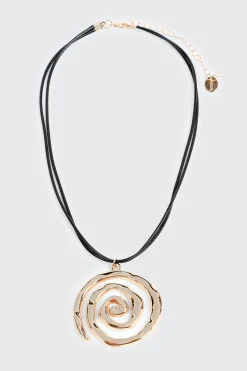Swirl Pendant Necklace