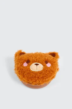 Teddy Bear Folding Hairbrush