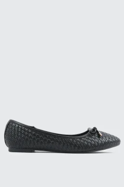 Textured Ballet Flats