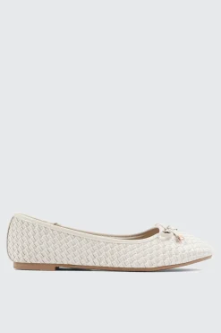 Textured Ballet Flats