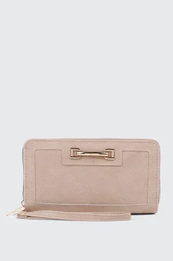 Textured Zip Wallet