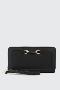 Textured Zip Wallet