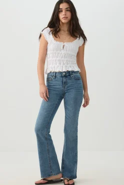 The Idol Fit Low Rise Flare Jean