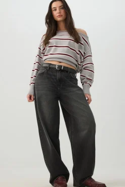 The Muse Fit Mid Rise Baggy Jean