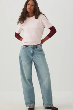 The Muse Fit Mid Rise Baggy Jean
