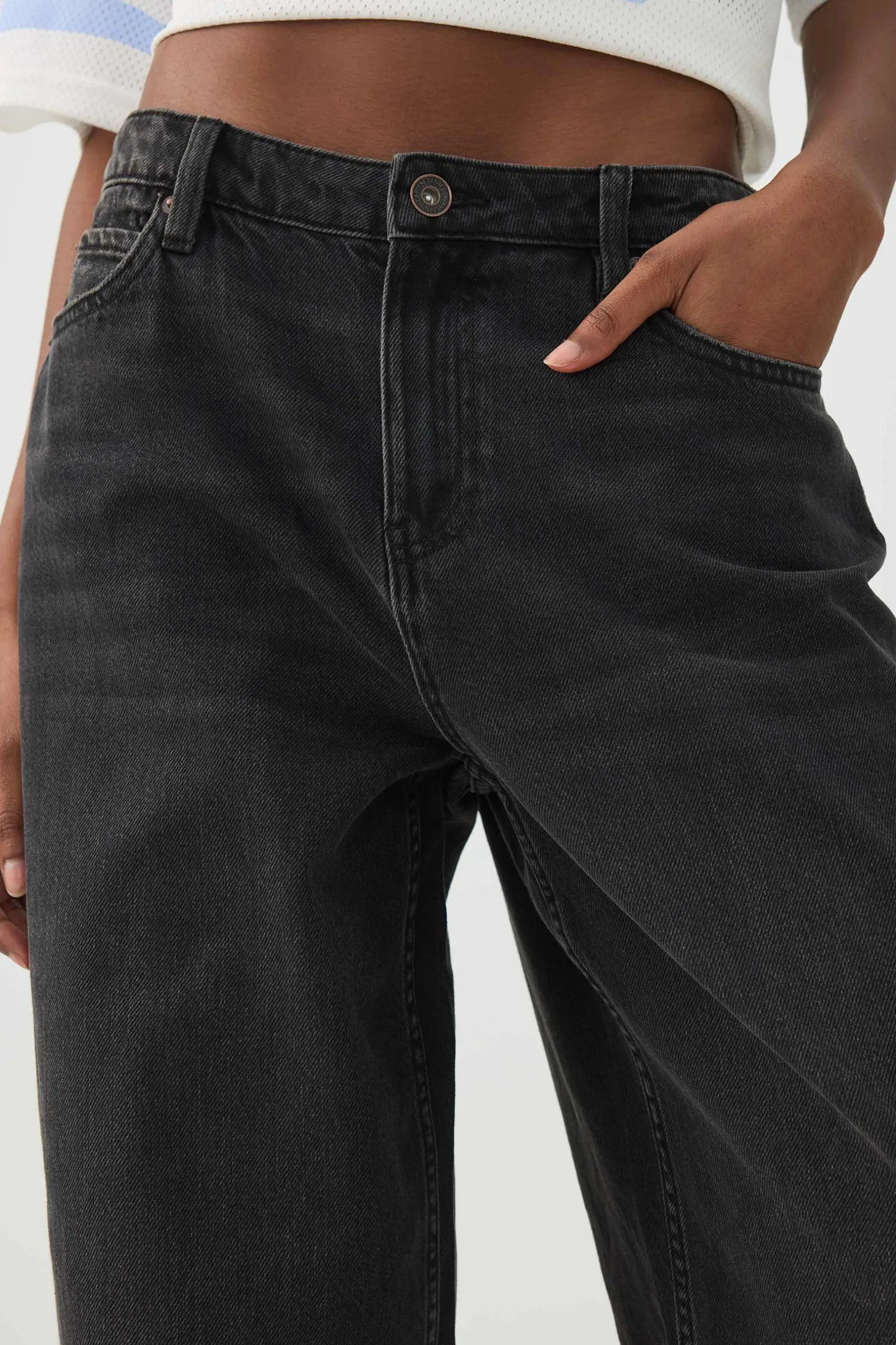 The Untamed Mid Rise Baggy Jean