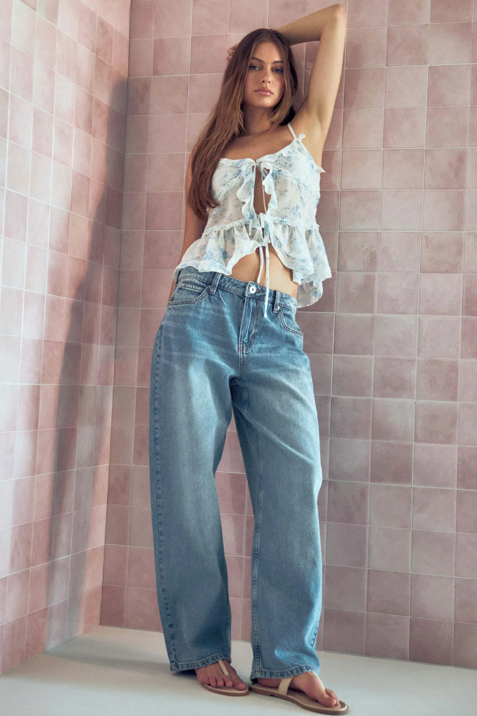 The Untamed Mid Rise Baggy Jean