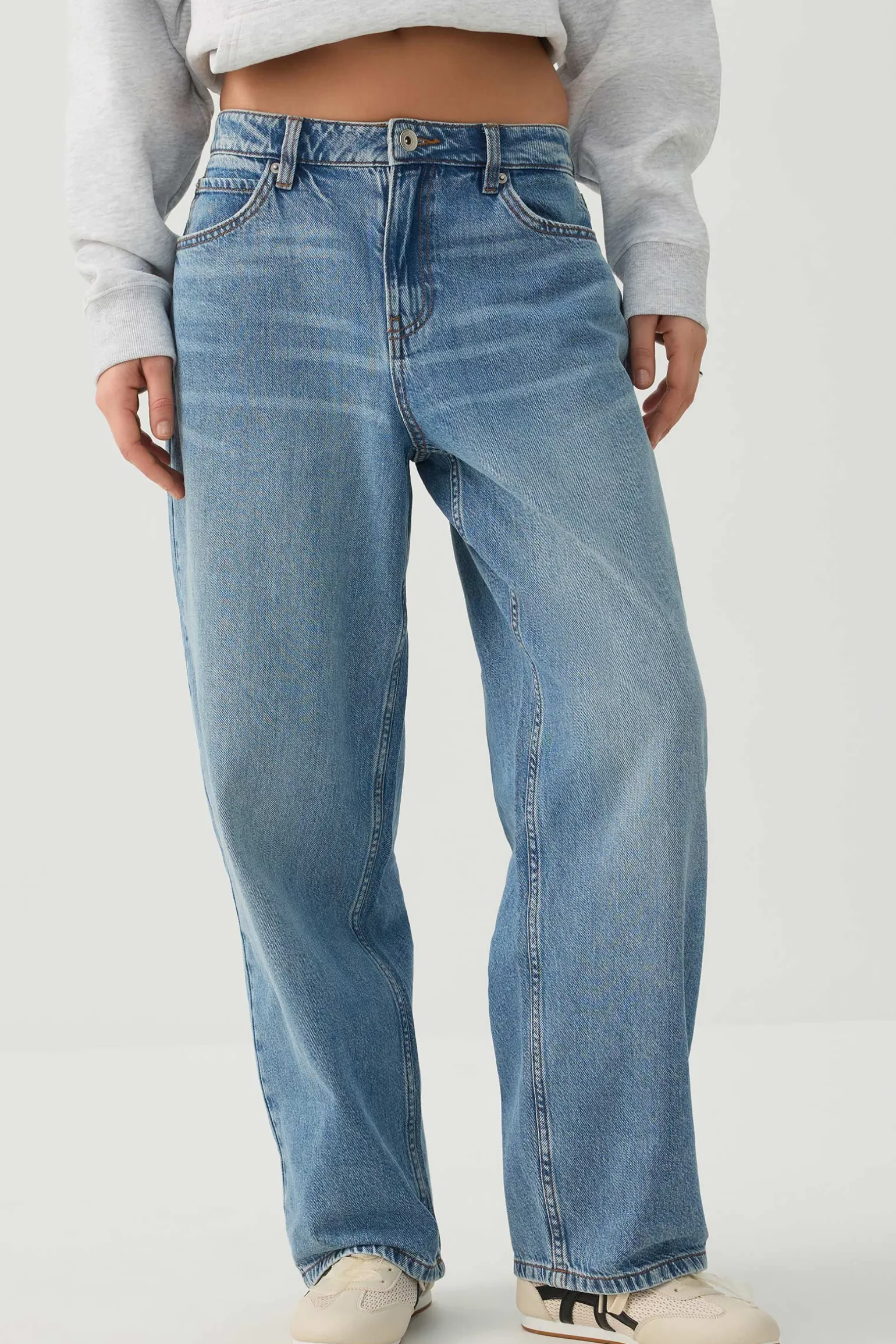 The Untamed Mid Rise Baggy Jean