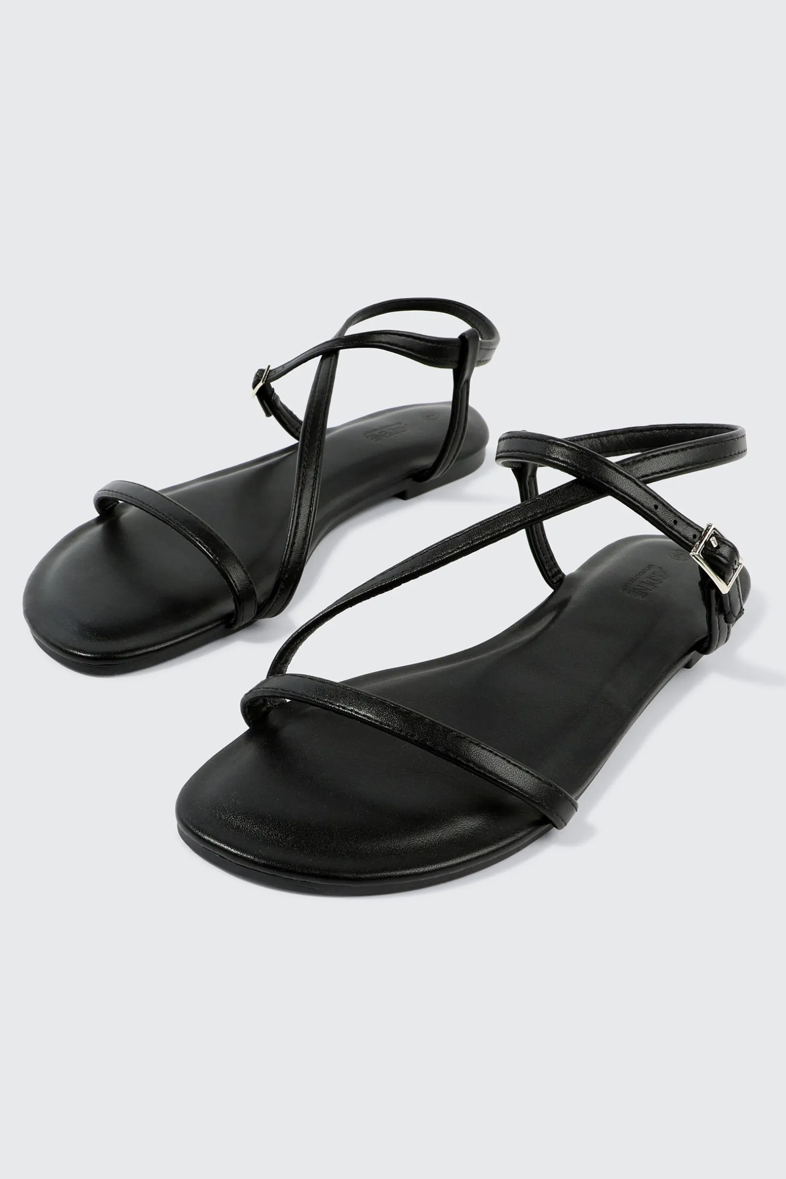 Thin Strappy Flat Sandals