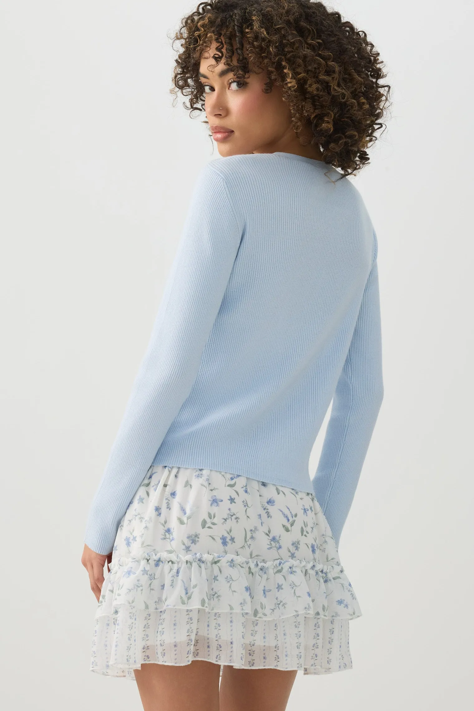 Tie Front Cardigan