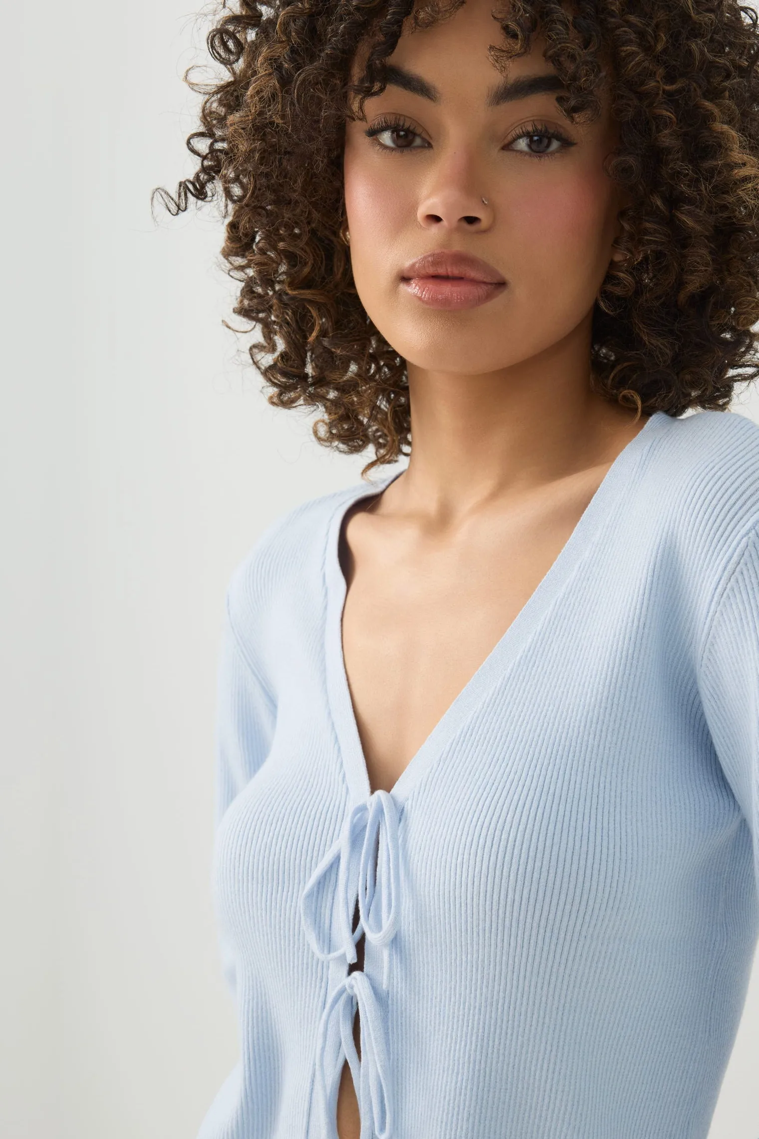 Tie Front Cardigan