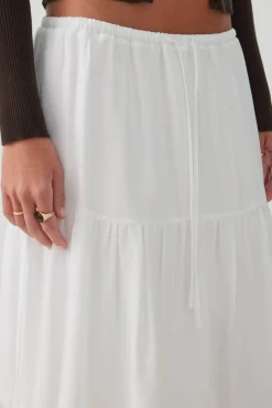 Tiered Maxi Skirt
