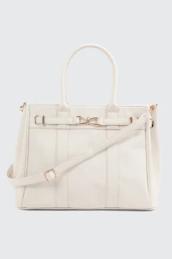 Tote Bag with Bow Detail