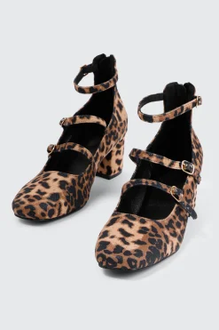 Triple Strap Mary Janes