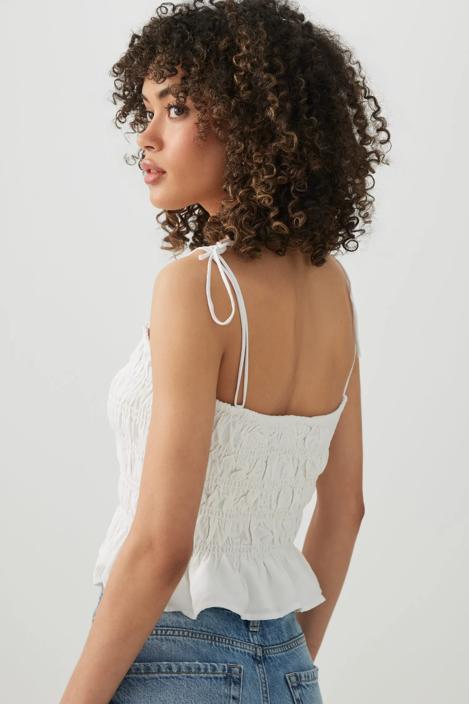 Tube Top with Removable Straps