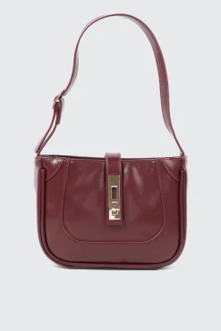 Turn Lock Shoulder Bag